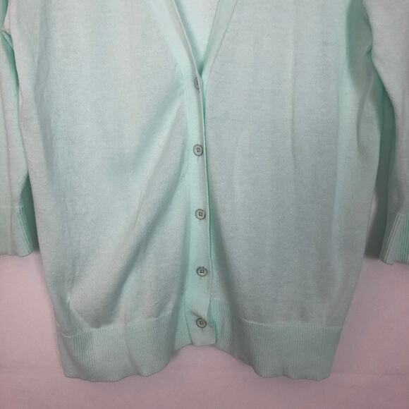 Gap Button Down 3/4 Sleeve Cardigan Size M - Picture 4 of 12